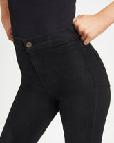 Sanderson High Rise Stretch Flare Jeans - Black